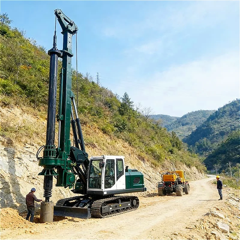 Cheap Factory Hot Sale Rotary Drill Rig Hydraulic for Retaining Structure Deep Excavation Shoring Pile Installation Customized