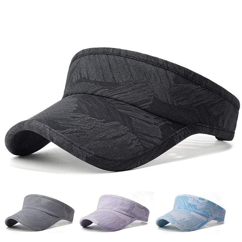 Summer Outdoor Sports Running Empty Top Hat Men Women Adjustable Visor UV Protection Golf Caps Fashion Versatile Breathable Hats