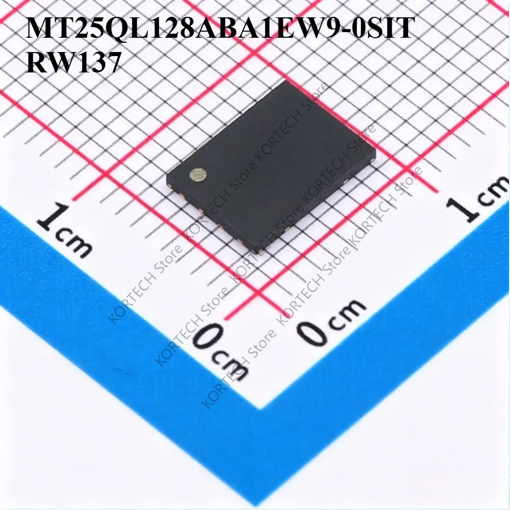 5PCS/Lot  Brand new and original  MT25QL128ABA1EW9-0SIT RW137 MT25QU128ABA1EW9-0SIT RW141 Encapsulates the WPDFN8 128Mbit
