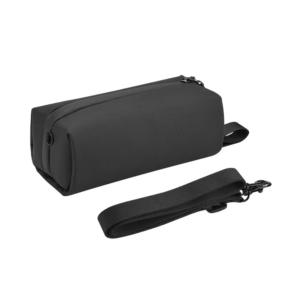 PU Camera Storage Bag Two Way Zipper Water Resistant Crossbody Storage Bag for DJI Osmo 360 Pocket 4/3/2