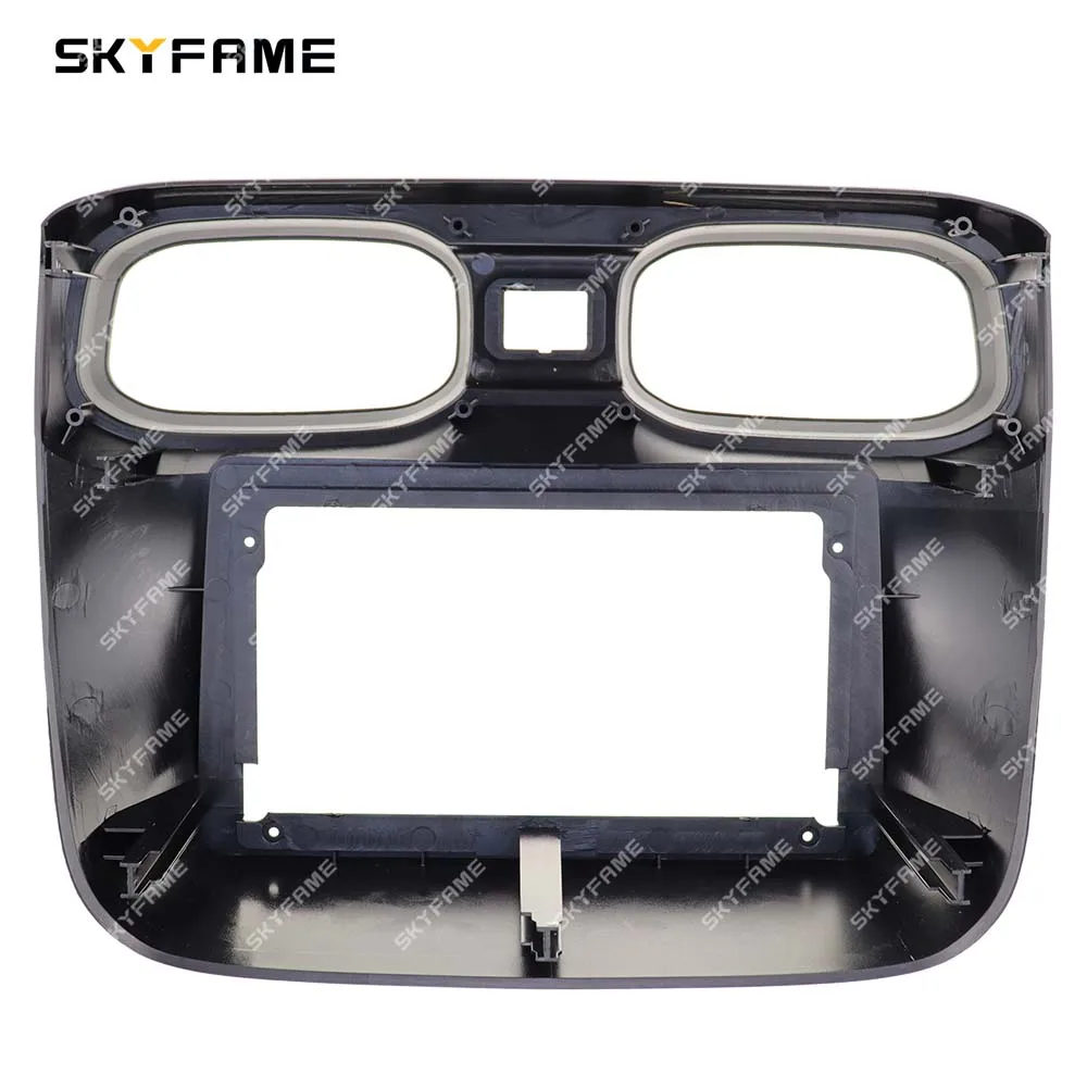 SKYFAME Car Frame Fascia Adapter Canbus Box Decoder Android Radio Dash Fitting Panel Kit For Dongfeng Aeolus AX4