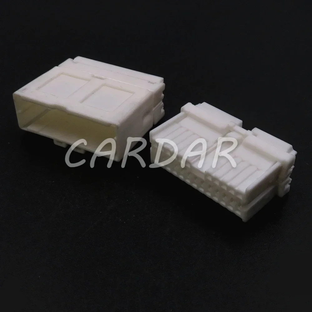 

1 Set 24 Pin Car Parts AC Assembly Auto Electric Wire Plastic Housing Unsealed Socket With Terminal 1123364-1 MG653033 1123387-1