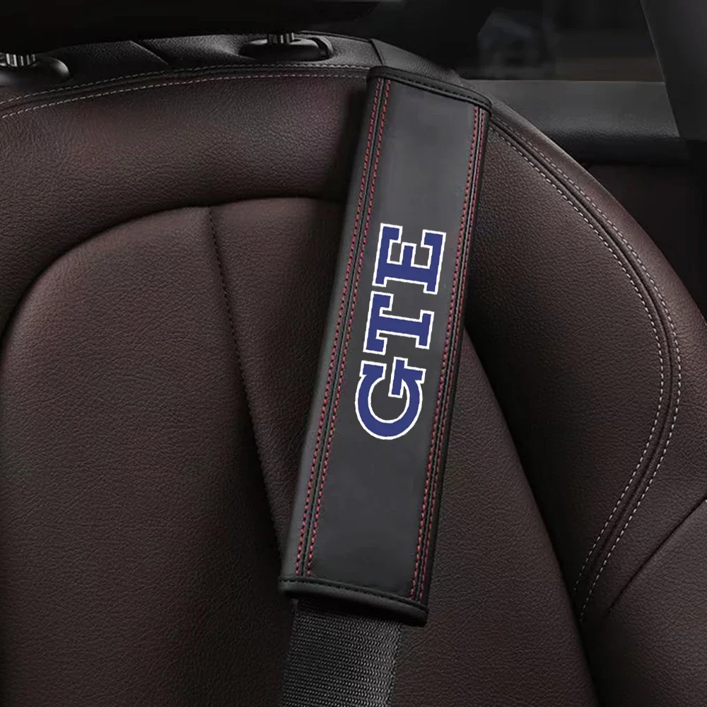 1pcs  Car Seat Belt Shoulder Protection Cover For VW Passat GOLF 4 5 6 7 MK2 MK3 MK7 MK6 Tiguan Magotan B7 B6 B8 Gte