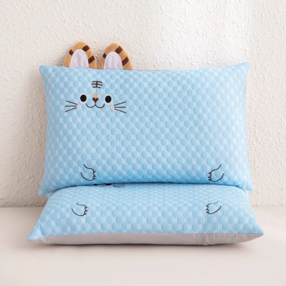 

2025 Summer Ice Bean Pillow Cotton Sleeping Mat Afternoon Nap Pillow Office Lunch Break