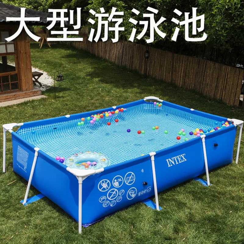 

Large Swimming Pool Household Children's Non-inflatable Outdoor Stand Pool Villa Large Adult