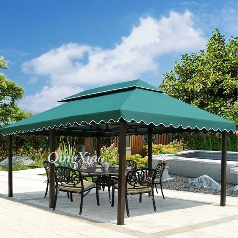 Outdoor Gazebo Canopy Tent Patio Shade Shelter Waterproof Sunproof for Backyard Parties Advertising Events and Market Stalls