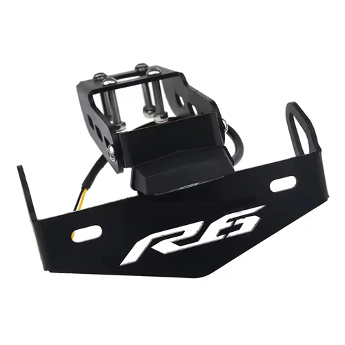 Imagen 2 del producto Soporte para matrícula de motocicleta, luz LED para Yamaha R6 2006-2016 YZF-R6 2017 2018 2019, eliminador de guardabarros limpio trasero para motocicleta