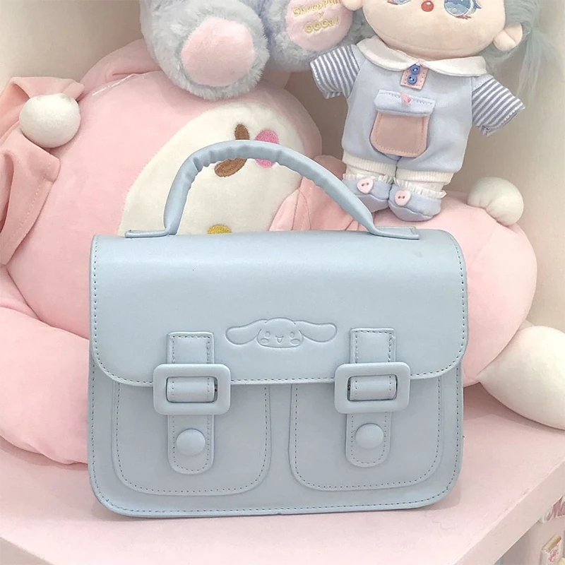 Sanrio Messenger Bags Cinnamoroll Handbag Cute Tote Bag For Women Cartoon My Melody Shoulder Crossbody Birthday Christmas Gift