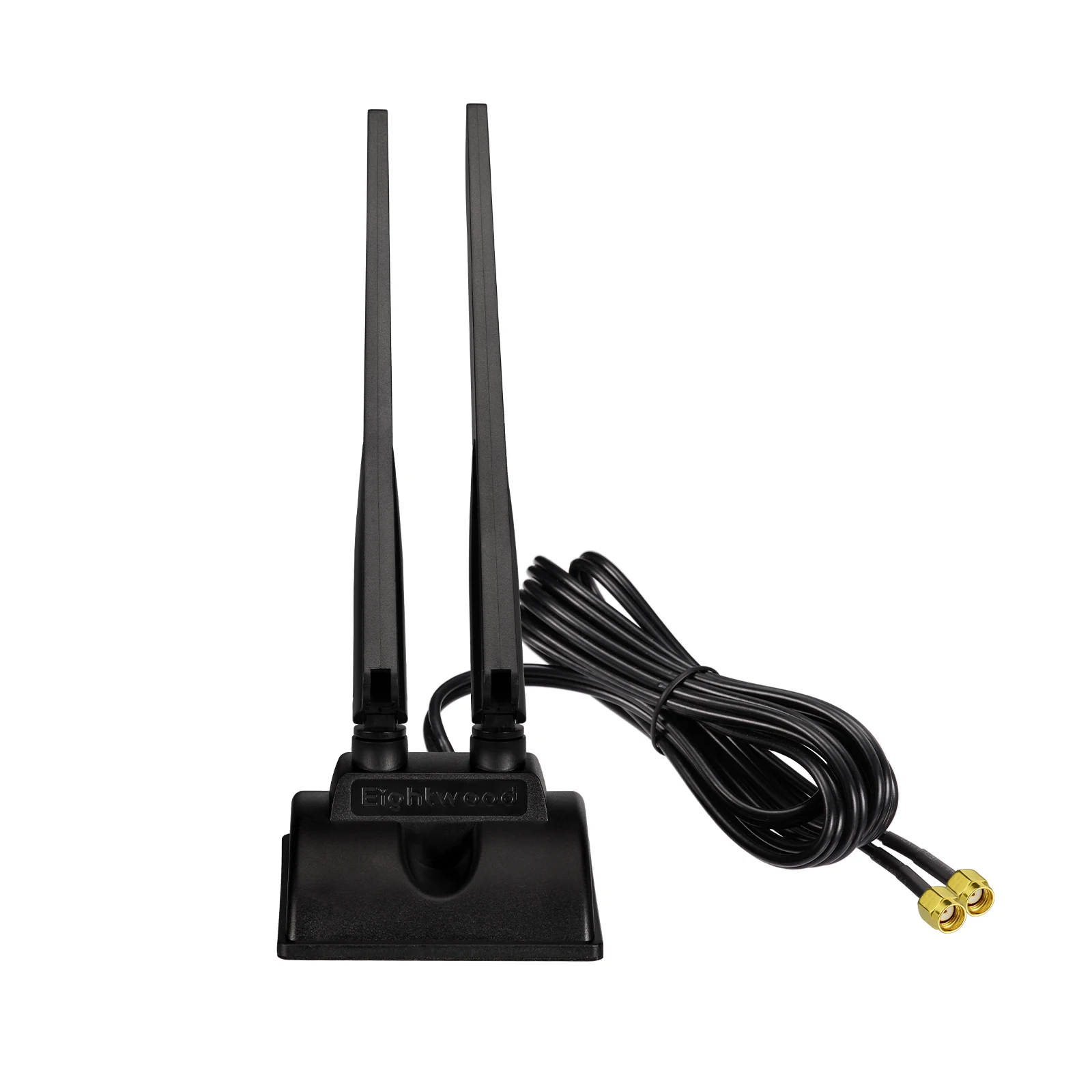 Superbat WiFi 6E Tri-Band 6GHz 5GHz 2,4GHz RP-SMA antena Base de montaje magnético para PC de escritorio placa base Wukong Game PC