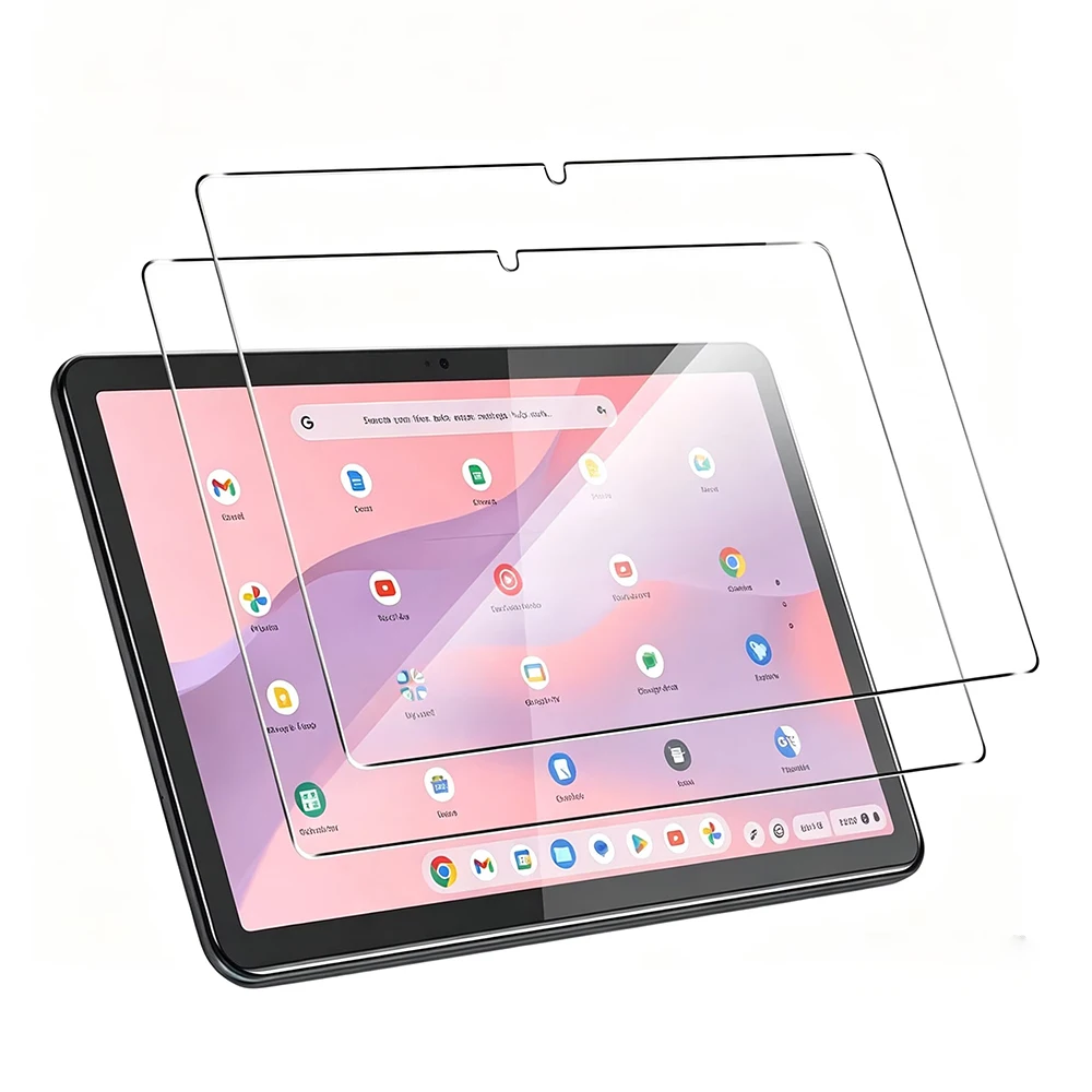 2 Pack Tempered Glass Screen Protectors Compatible with Lenovo Chromebook Duet Gen 9 11 inch Full Coverage,Anti Scratch, Bubble