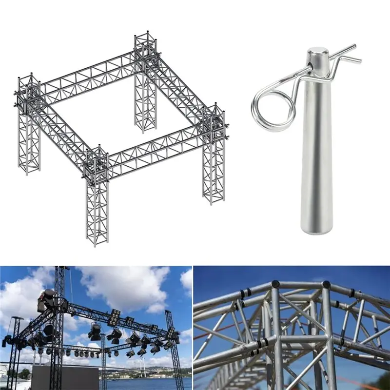[BestSEO】 Heavy Duty For Hitch Pin Truss Accessories 30 Pcs Cotter Pins Assortment Kit With R Clip For Hitch Lock System