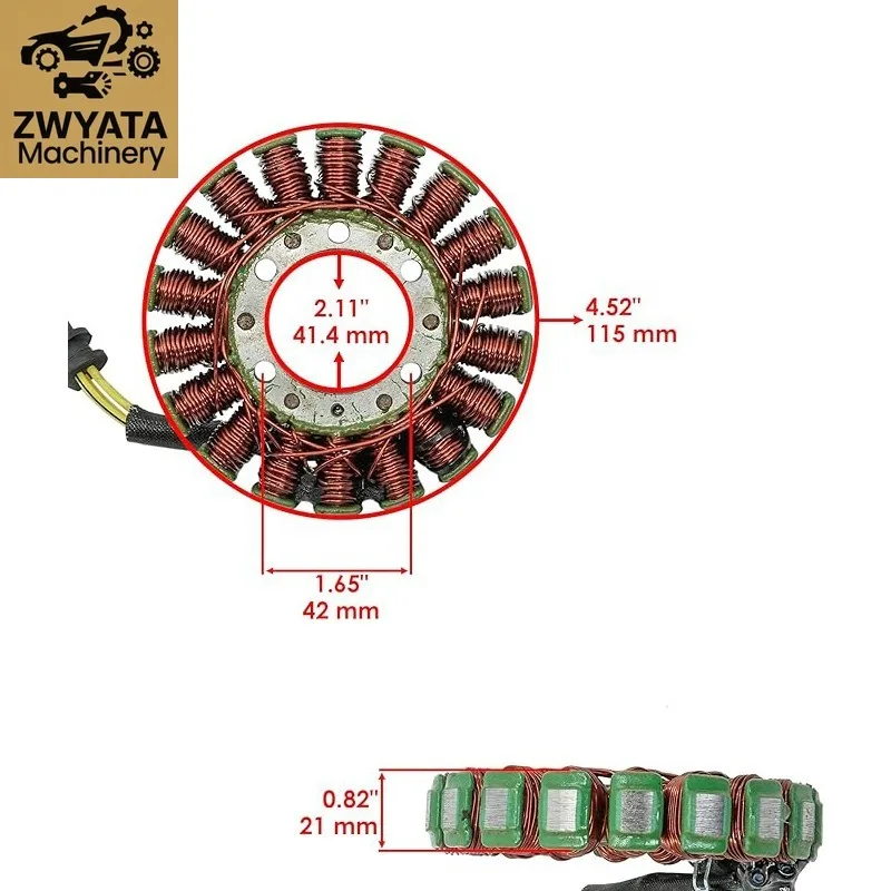 Magneto Stator Coil 31120-MEL-013 31100-MEL-305 31120-MEL-D21 For For Honda CBR1000RR CBR1000 RR CBR 1000 RR 2004 2005 2006 2007 view 3