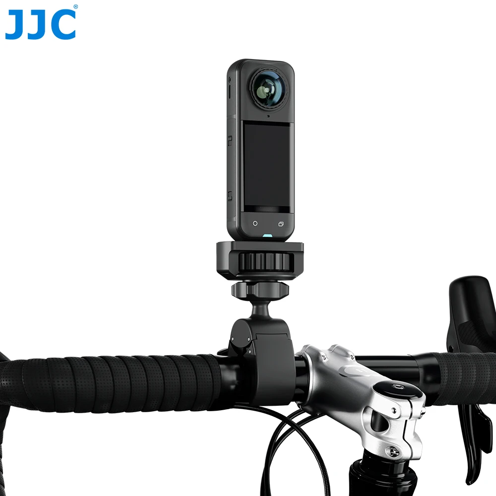 JJC Lenkerhalterung mit 1/4"-20 Schraube Motorrad-Lenkerklemme für Dji Osmo 360 Pocket 4 3 Akkugriff GoPro Hero 13 12 – Detail 7