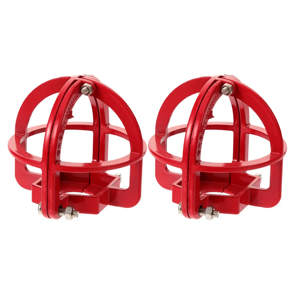

2Pcs Fire Sprinkler Head Protector with Smoke for Upright Pendent Sprinkler Systems Ceiling Mounted Cover