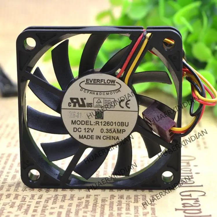 新しいR126010BU 6010 6センチメートル12v 0.25A冷却ファンアセンブリキット