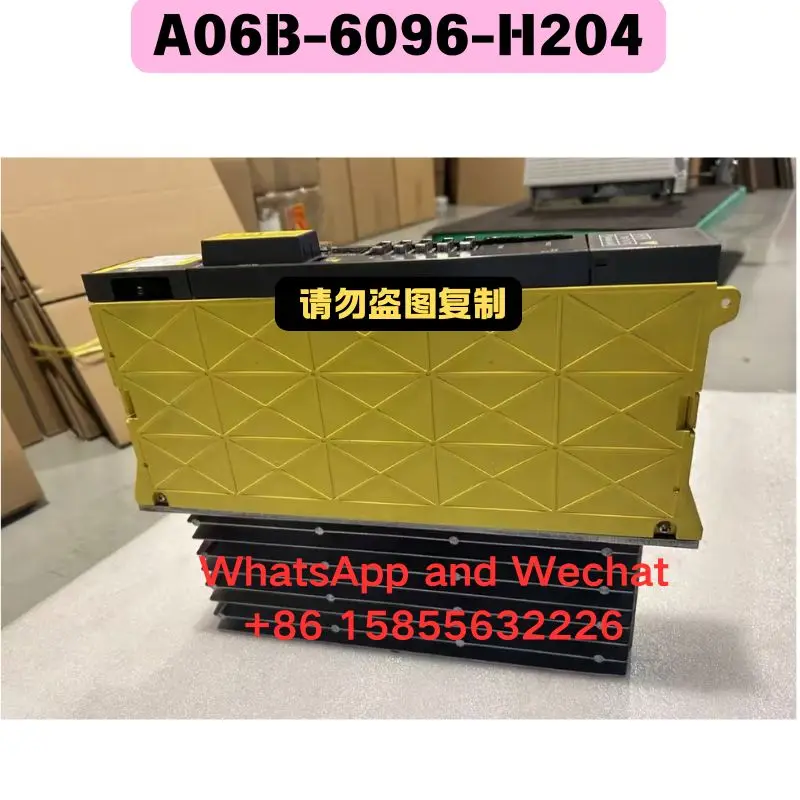 

Used OEM disassembled parts Driver A06B-6096-H204 Functional test OK Fast Shipping