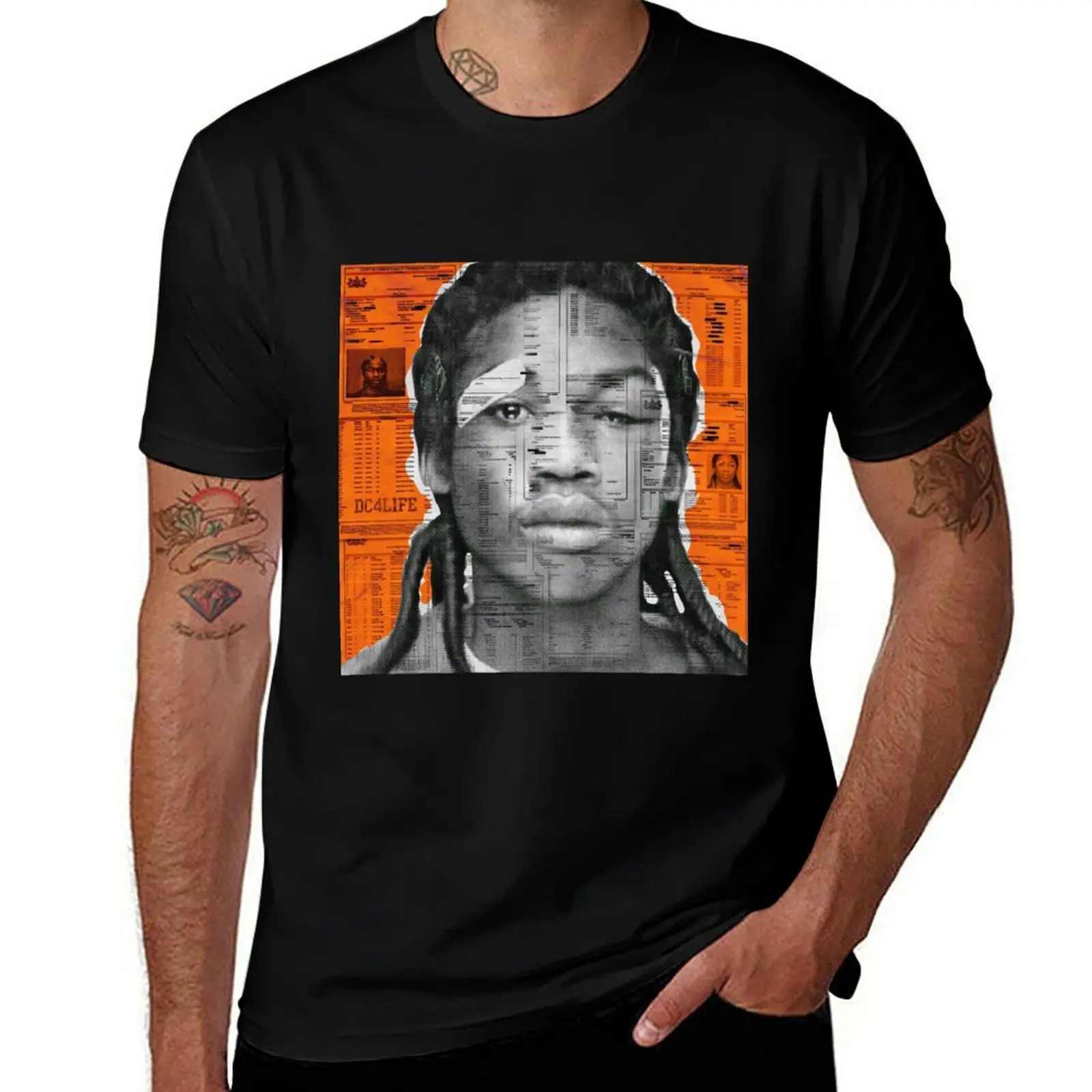 Meek Mill American rapper T-Shirt oversizeds blacks Aesthetic clothing oversized t shirts for men