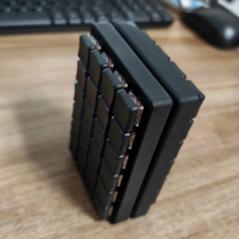 Planck 2.4G لوحة المفاتيح اللاسلكية سبليت مخصصة الساخن مبادلة بيئة العمل وضع واحد سبليت لوحة المفاتيح دعم قارورة 48 مفاتيح لوحة المفاتيح الصغيرة