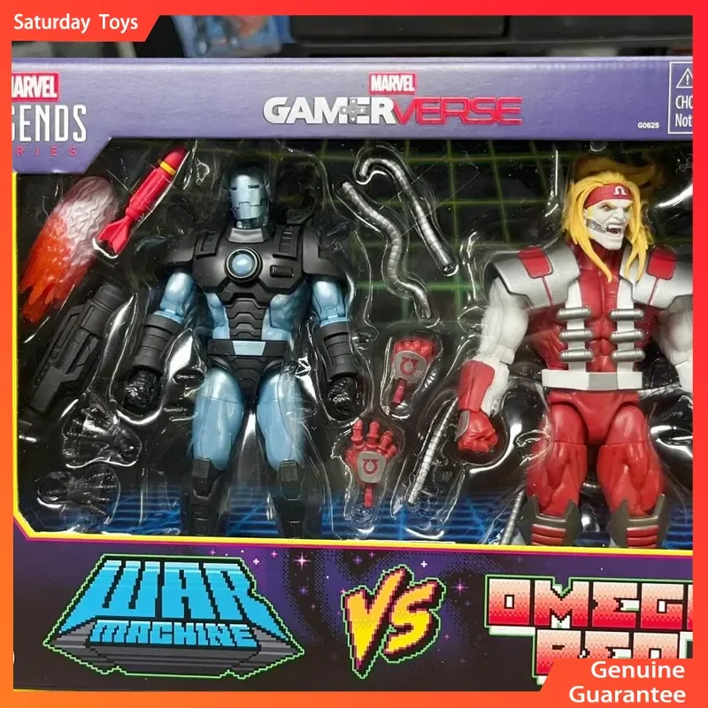 마블 레전드 워 머신 대 오메가 레드 애니메이션 피규어, 관절 가동 액션 장난감, 1/12 스케일 수집용 장식 모델, 선물용