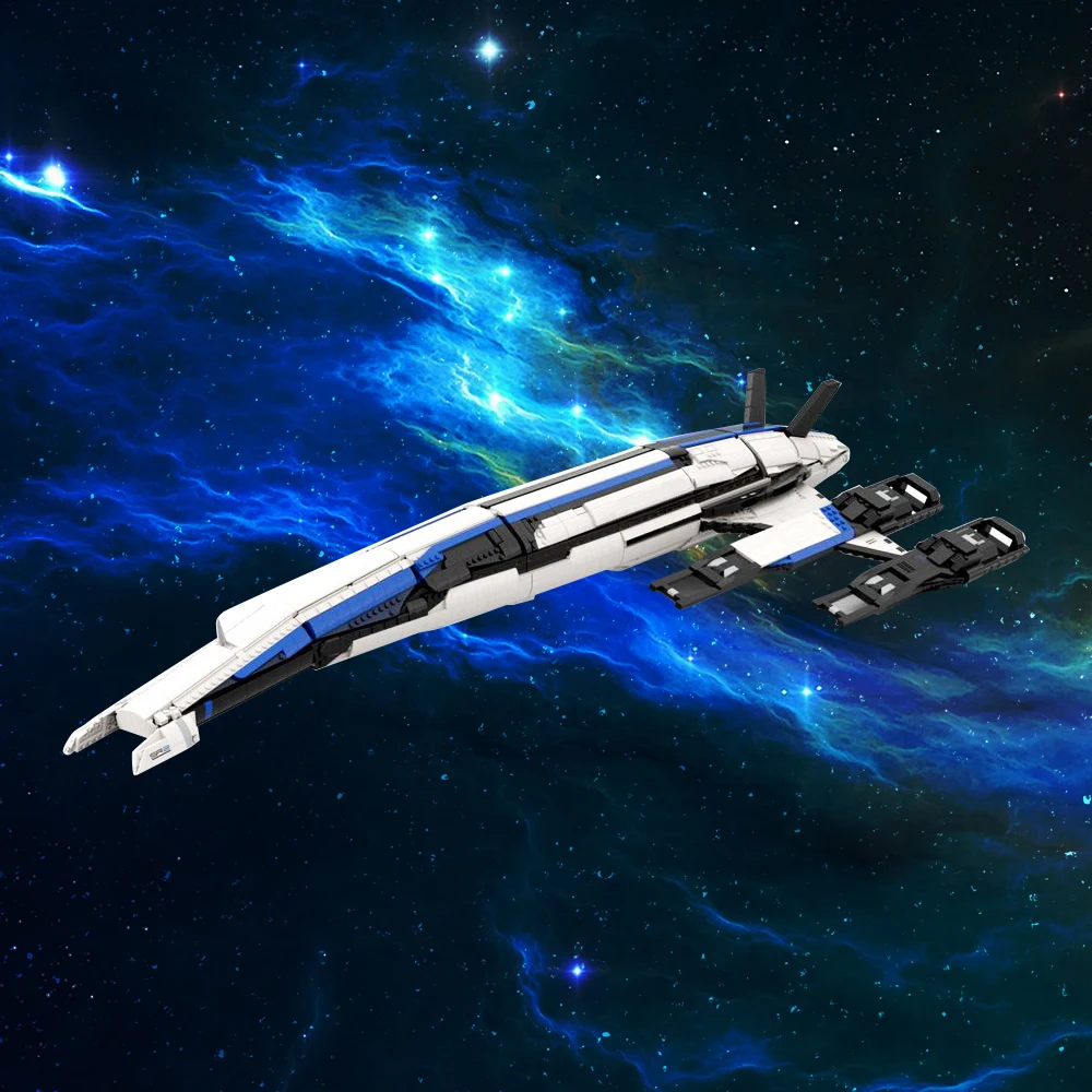 Moc Normandië SR-2 bouwstenen spel Mass Effect