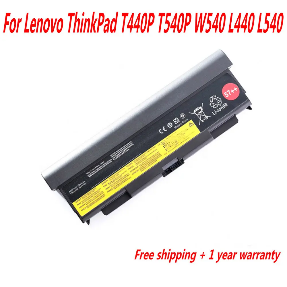 

NEW 45N1152 Laptop Battery For Lenovo ThinkPad T440P T540P W540 L440 L540 45N1152 45N1153 45N1149 45N1145 45N1160 57+ 57++ 100WH