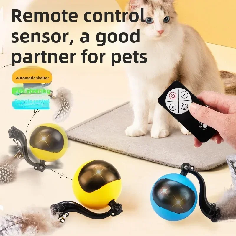 

Electric smart lazy person teasing cat pet fun sound light cat toy