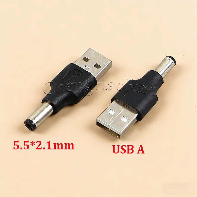 1/2/5 قطعة التيار المتناوب إلى تيار مستمر قابس مهايئ USB ذكر أنثى إلى تيار مستمر ذكر أنثى تيار مستمر 5.5*2.1 مللي متر محول طاقة 5 فولت التوصيل محول الشحن #4