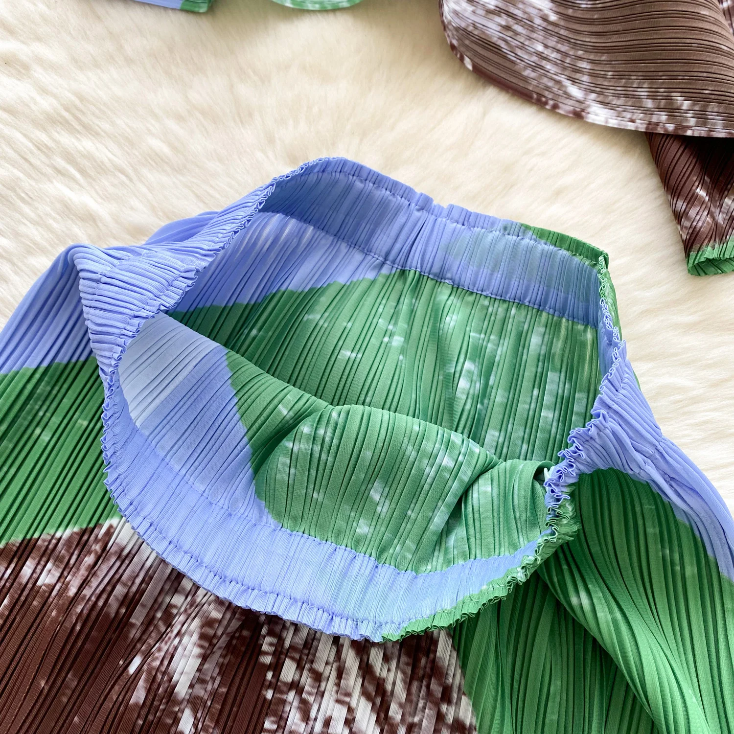 Gaun A-line bahu terbuka motif tanpa lengan elegan yang cantik gaun panjang wanita seksi liburan vestidos pesta malam ulang tahun