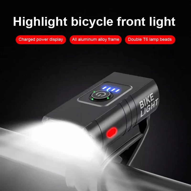 

Super Bright Bicycle Light Waterproof Bike Flashlight LED Bike Safety Lamp for Night Riding Accessories for the Bicycle