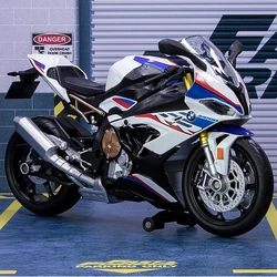 1:12 S1000RR Racing Motorcycle Model Diecast Alloy Metal Cross-country Motorcycle Model Simulation Collection Childrens Toy Gift