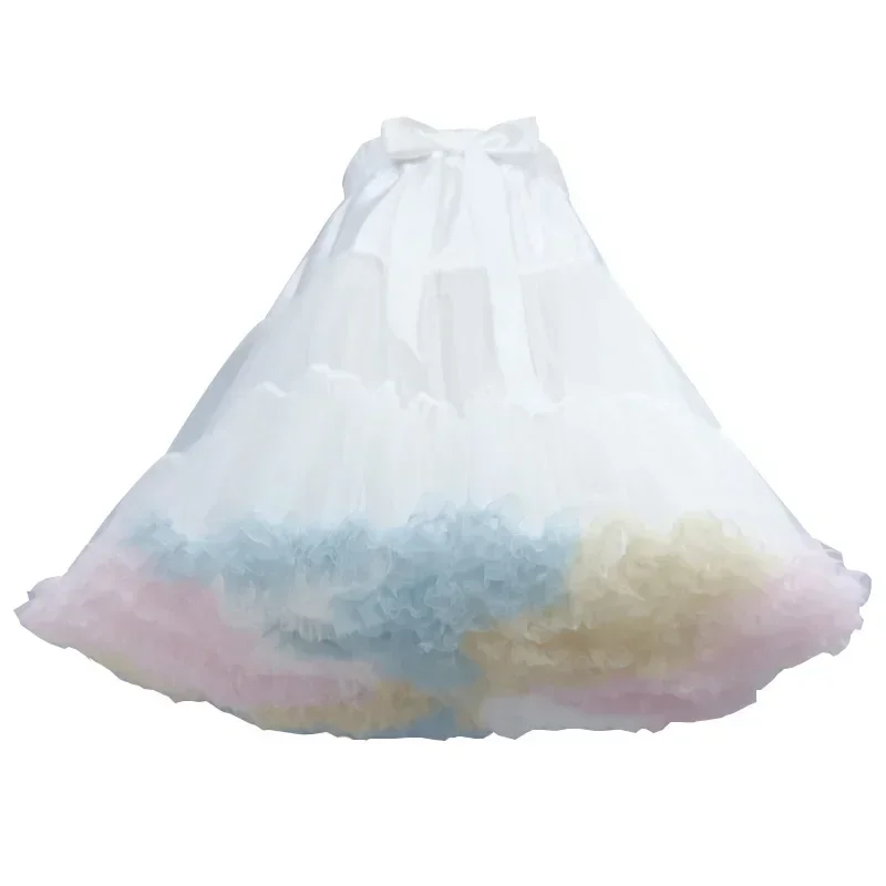 

Пышные тюлевые юбки-пачки для танцев, вечеринок, выпускных, в стиле Лолита, для женщин и девочек, нижние юбки-подъюбники