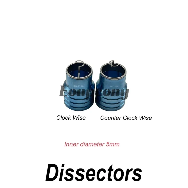 

Ophthalmic instruments Dissectors Clock Wise & Counter Clock Wise Inner Diameter 5mm
