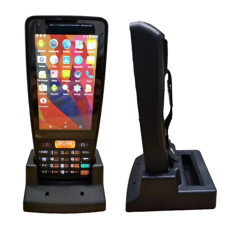 CHWEIDA  Rugged Data Collector Terminal Keyboard Barcode Scanner Wireless Portable Data Collector Device