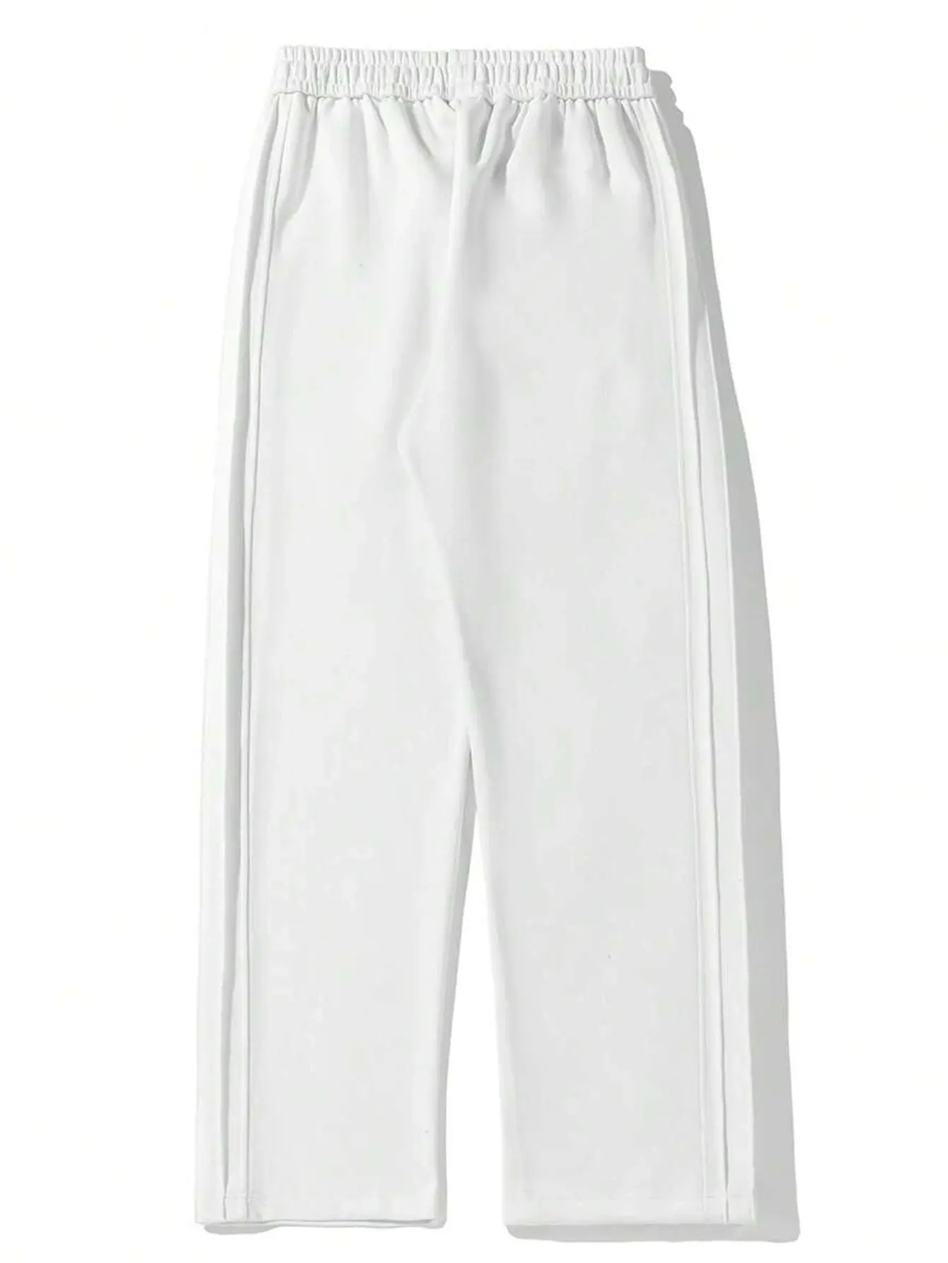 Herren-Freizeithosen, Locker Geschnittenes Design mit Weitem Bein, Elastischer Bund, Bequem für den Alltag, Modische Herrenbekleidung, Trendig und Stilvoll – Detail 29