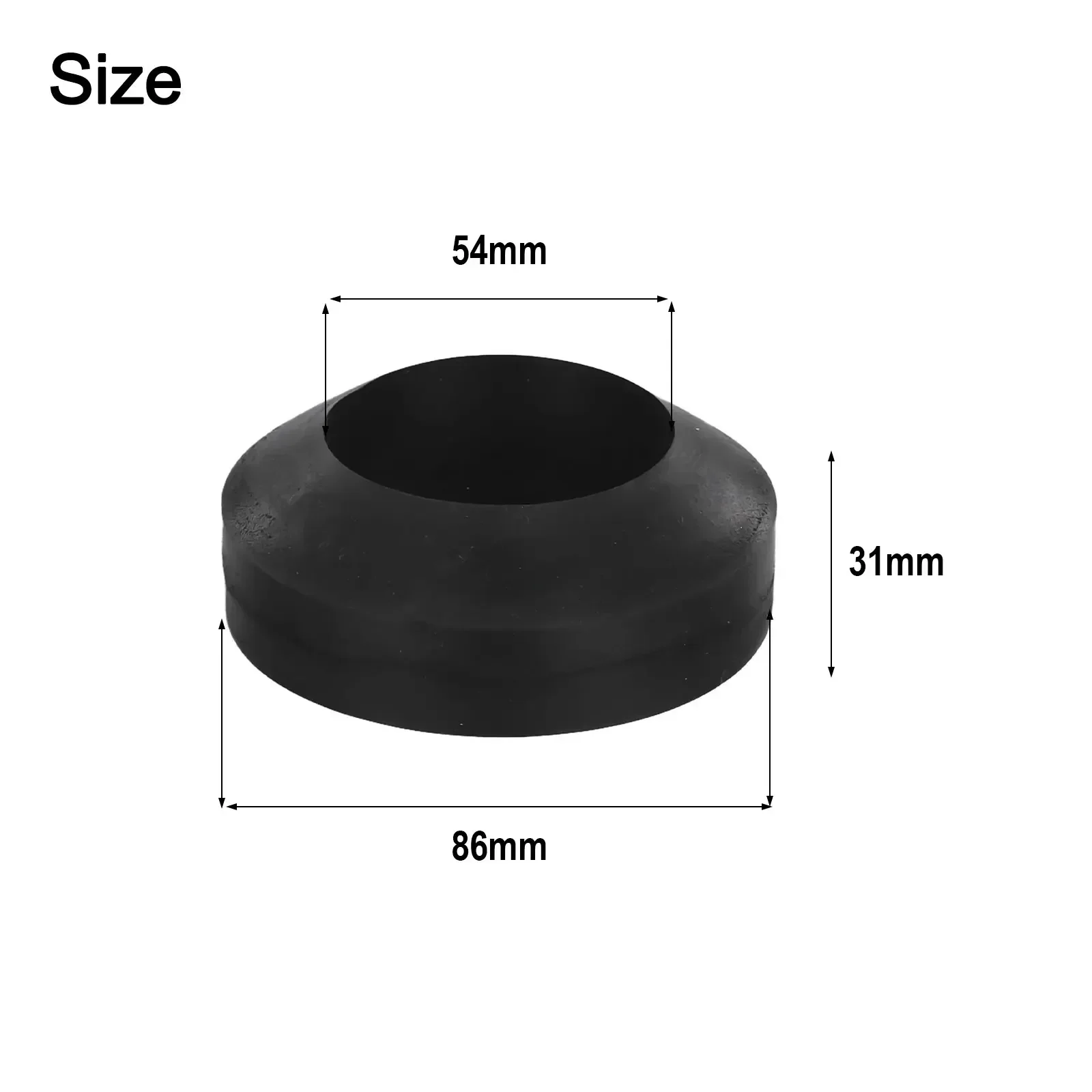 

Plate Hole Diameter 54mm Tool Metal Washers Domed Washer Close Coupling Kit Plate Donut Couple Plate Width 86mm