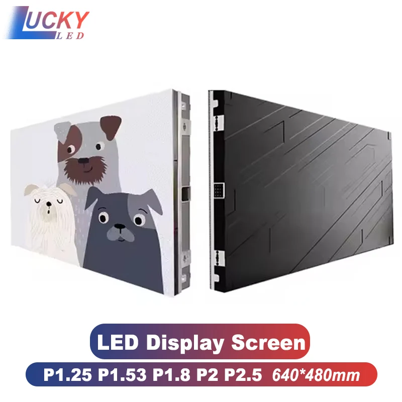 

Hd Resolution Led Advertising Equipment P1.86 P2 P2.5 P3 P4 Led Panel Indoor 640*480mm Led P2 Indoor Display Screen