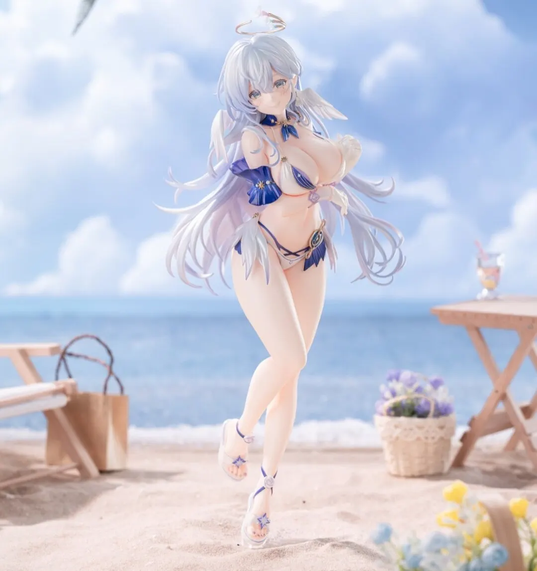 

Robin Swimsuit Anime Figure Pvc Statue Pretty Girl Model Game Peripherals Desktop Ornament For Collectors
