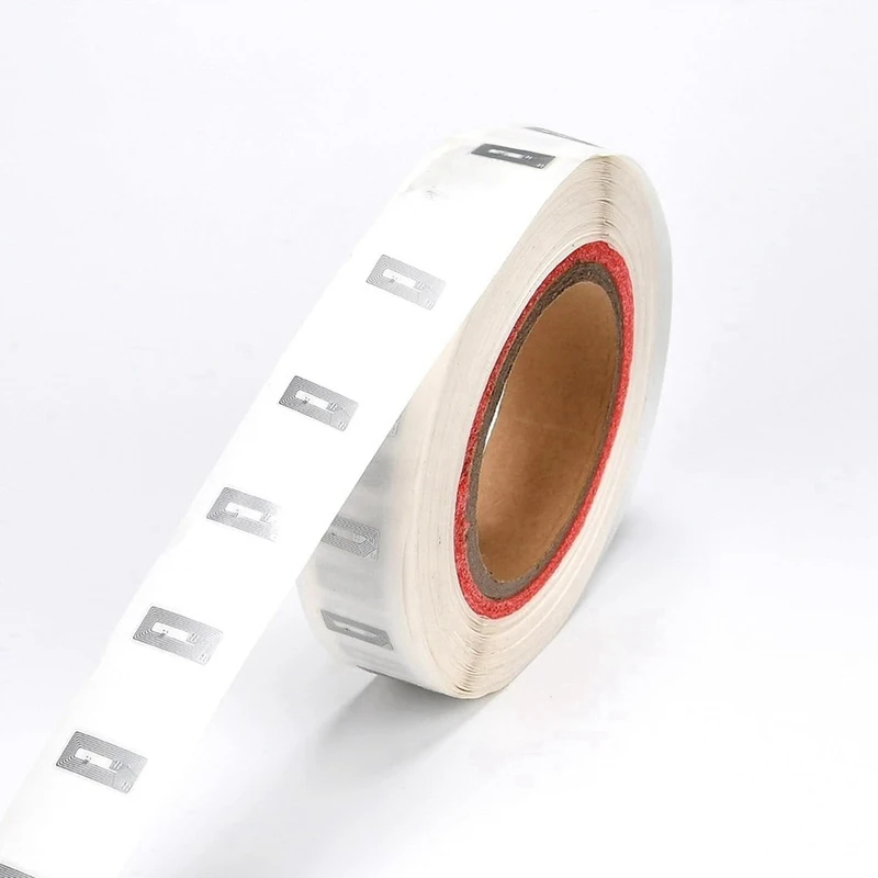 100 Pieces NTAG213 RFID Tags 21x11MM 13.56MHz NFC Chip Wet Inlay Anti-counterfeiting Electronic Stickers