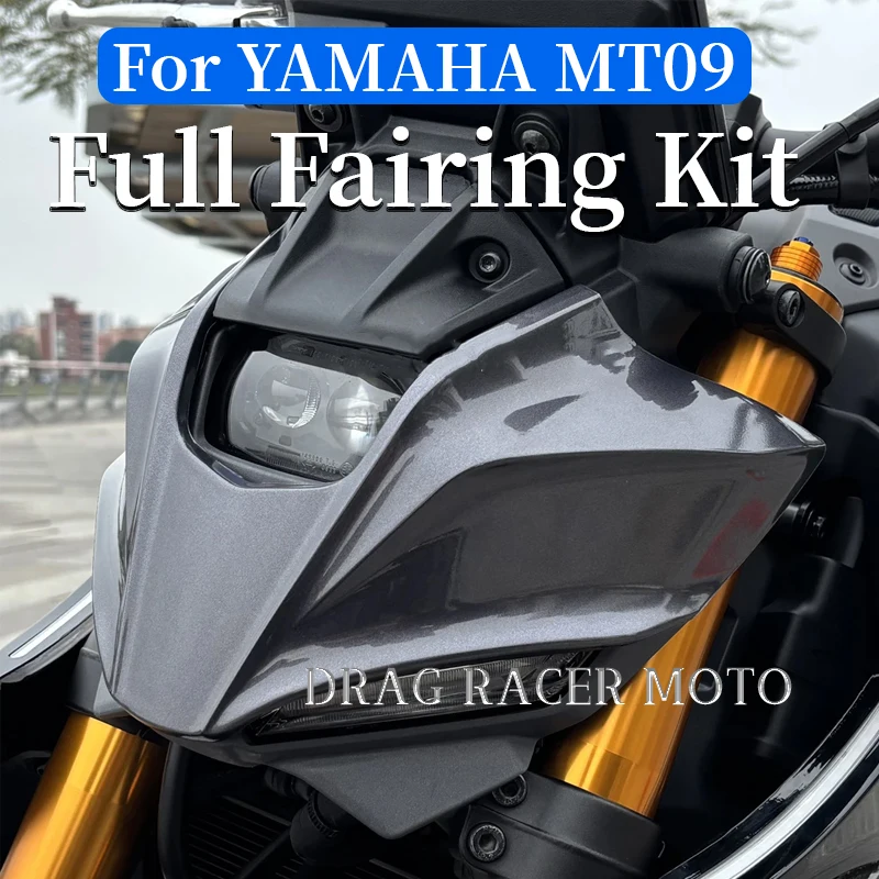 

Motorcycle Accessories Front Headlight Cowl Upper Nose Fairing Cover Set Fit for YAMAHA MT-09 MT09 MT-09 SP 2024 2025