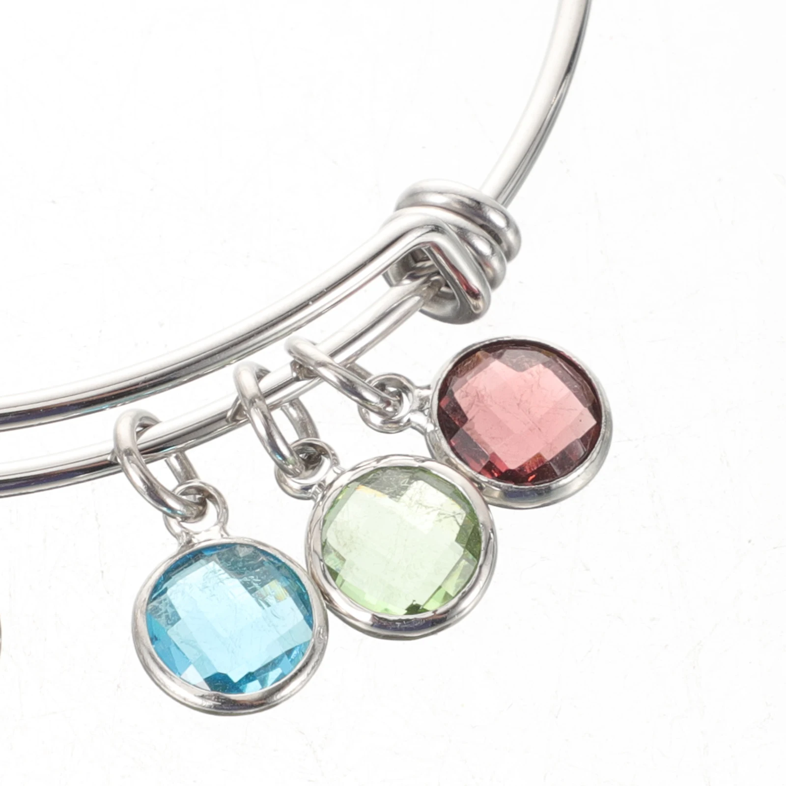 

Chic Birthstone Bracelet For Women Mother'S Day Gift Mom Jewelry Pendant Bracelet Personalized Mom Gift Handmade Durable Fashion