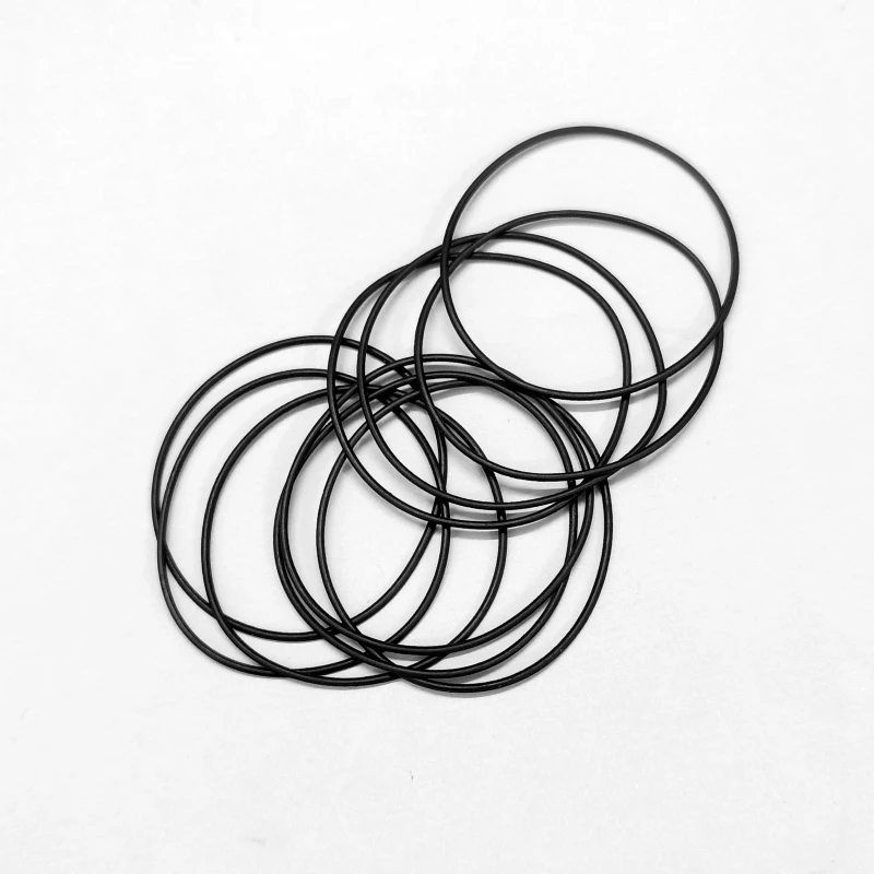 0.9mm Thick O-Ring 10PCS Black Waterproof Caseback Gasket 28mm-40mm Diameter Watch Repair Parts for Watchmaker