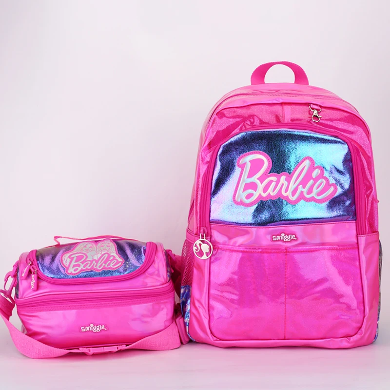 In Stock Genuine Australia Smiggle Children Student School Bag Stationery Pen Case Lunch Bag Double Shoulder Backpack Girl Gift