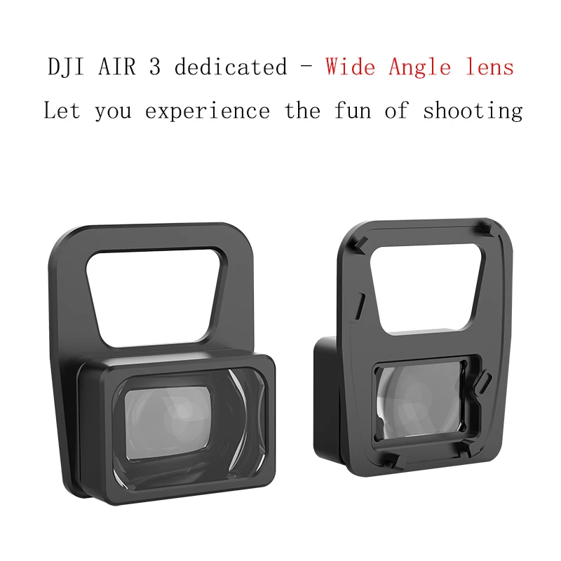 Ultra Wide-angle Lens Filter kits for DJI Air 3 Drone Wide Field of Vision 1.15X Deformable Mirror Movie Film Lens for Air3 Kit