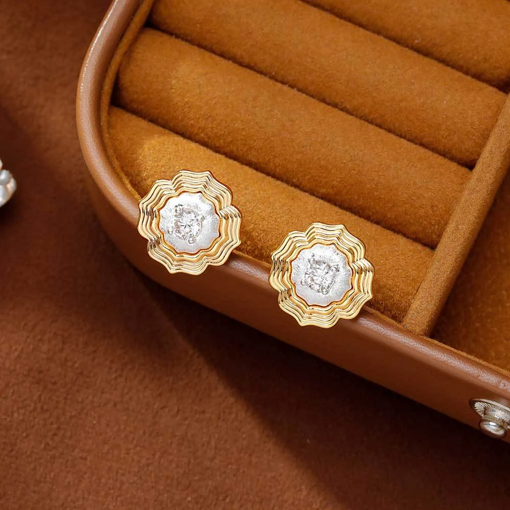 

Новое поступление, нишевые универсальные серьги с геометрическими заклепками и цветными блоками, женские модные темпераментные серьги высокого класса