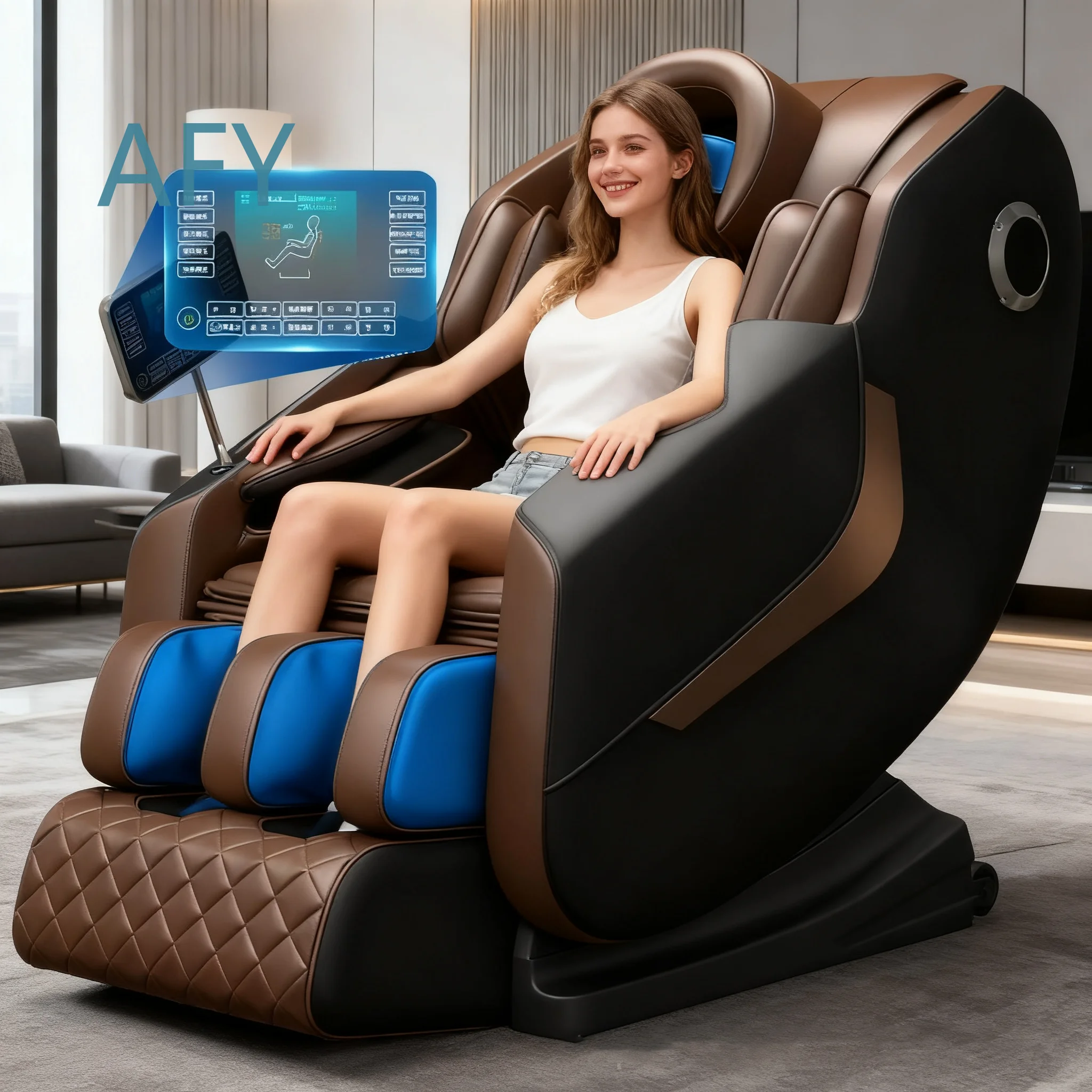 Wholesale Massage Chair for Home Full Body Electric Space Capsule Stress Relief Therapy Chair for Relaxation Recovery Pain