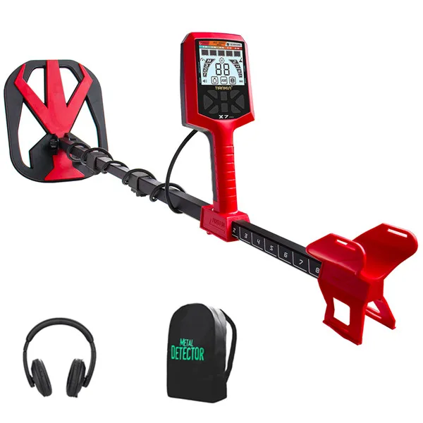 Tianxun New Long Range Deep Metal Detector for Gold X7 PRO Waterproof Underground Gold Detector