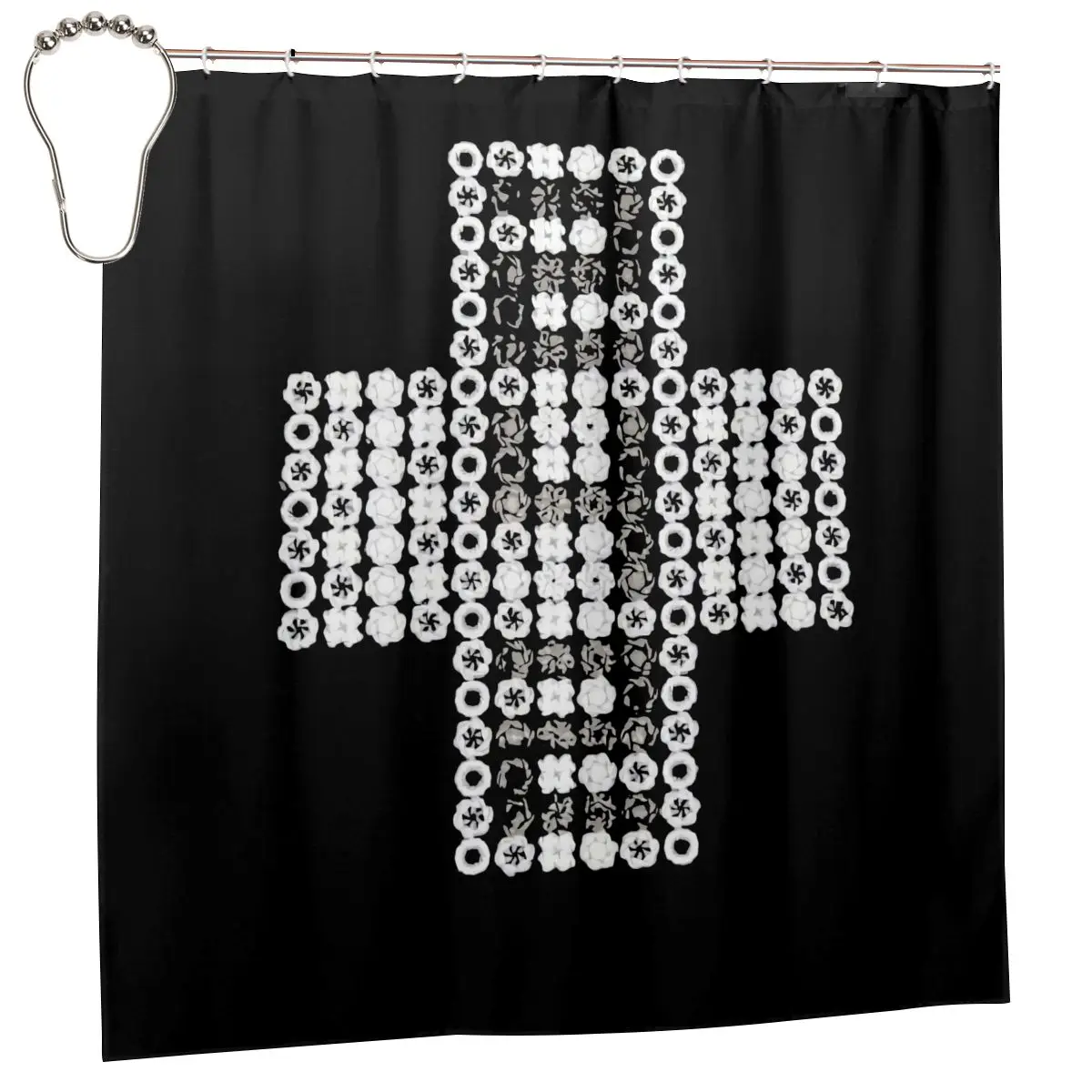 Front 242 Gr4e Ebm Skinny Puppy Fla Vac Covenant Dark Electro Daf Shower Curtain Bathroom Curtain Durable Bath Decor