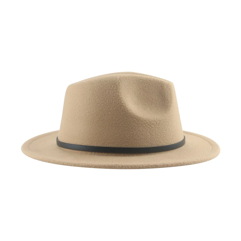 Hats for Women Kids Child Small 52cm Solid Belt Kids Fedora Formal Dress Wedding Camel Black Child Fedora Hat Sombreros De Mujer