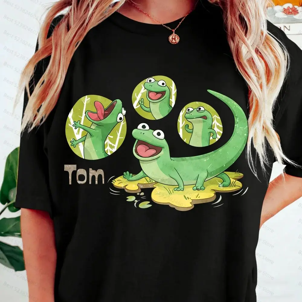 Pixar Hoppers Movie Shirt Retro Tom The Lizard Hoppers 2026 Woman T-shirt Funny Tom Lizard Tee Animal Kingdom Trip Outfit Gift