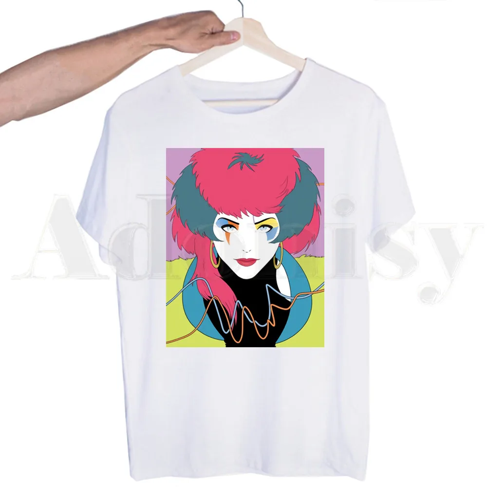 Jem And The Holograms Fashion Hipster Rock Hip Hop Tshirts Men Fashion Summer T-shirts Tshirt Top Tees Streetwear Harajuku Funny